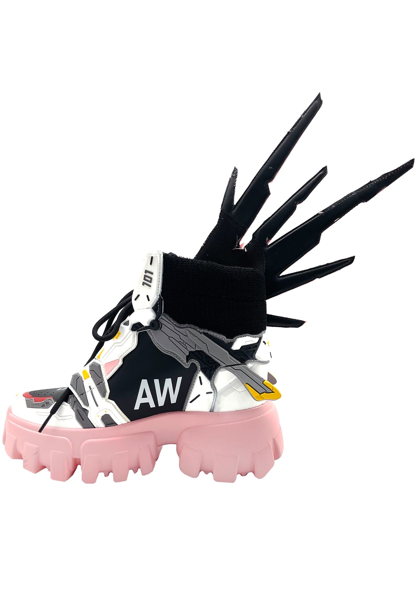  SOURSOP 04 S4 Destiny Pink Platform Sneakers