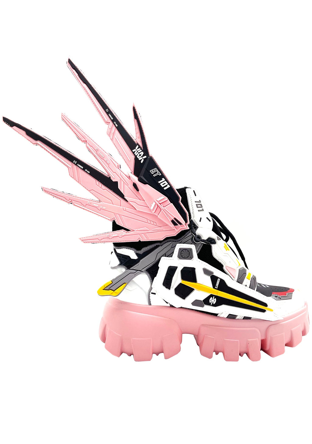  SOURSOP 04 S4 Destiny Pink Platform Sneakers
