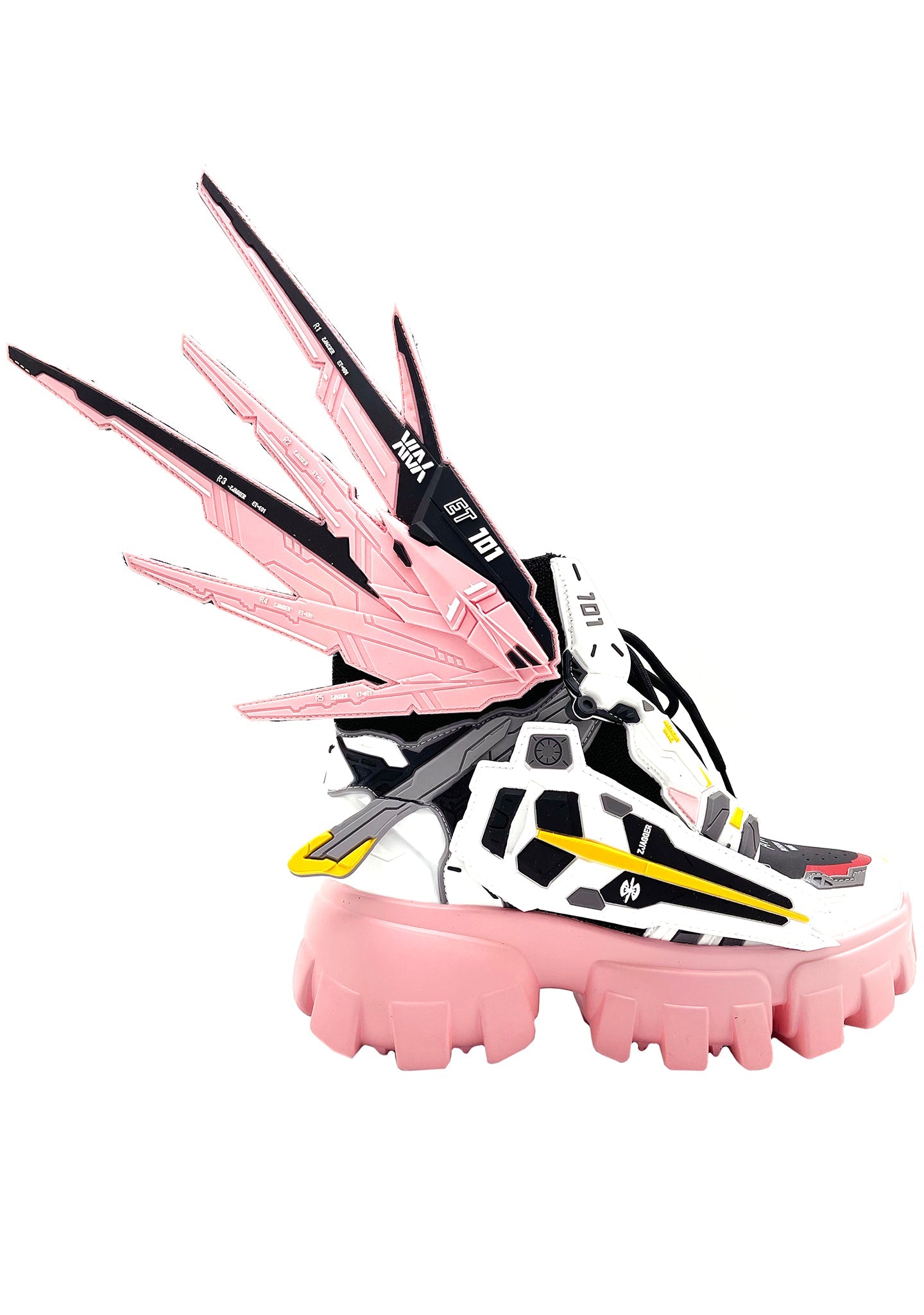  SOURSOP 04 S4 Destiny Pink Platform Sneakers