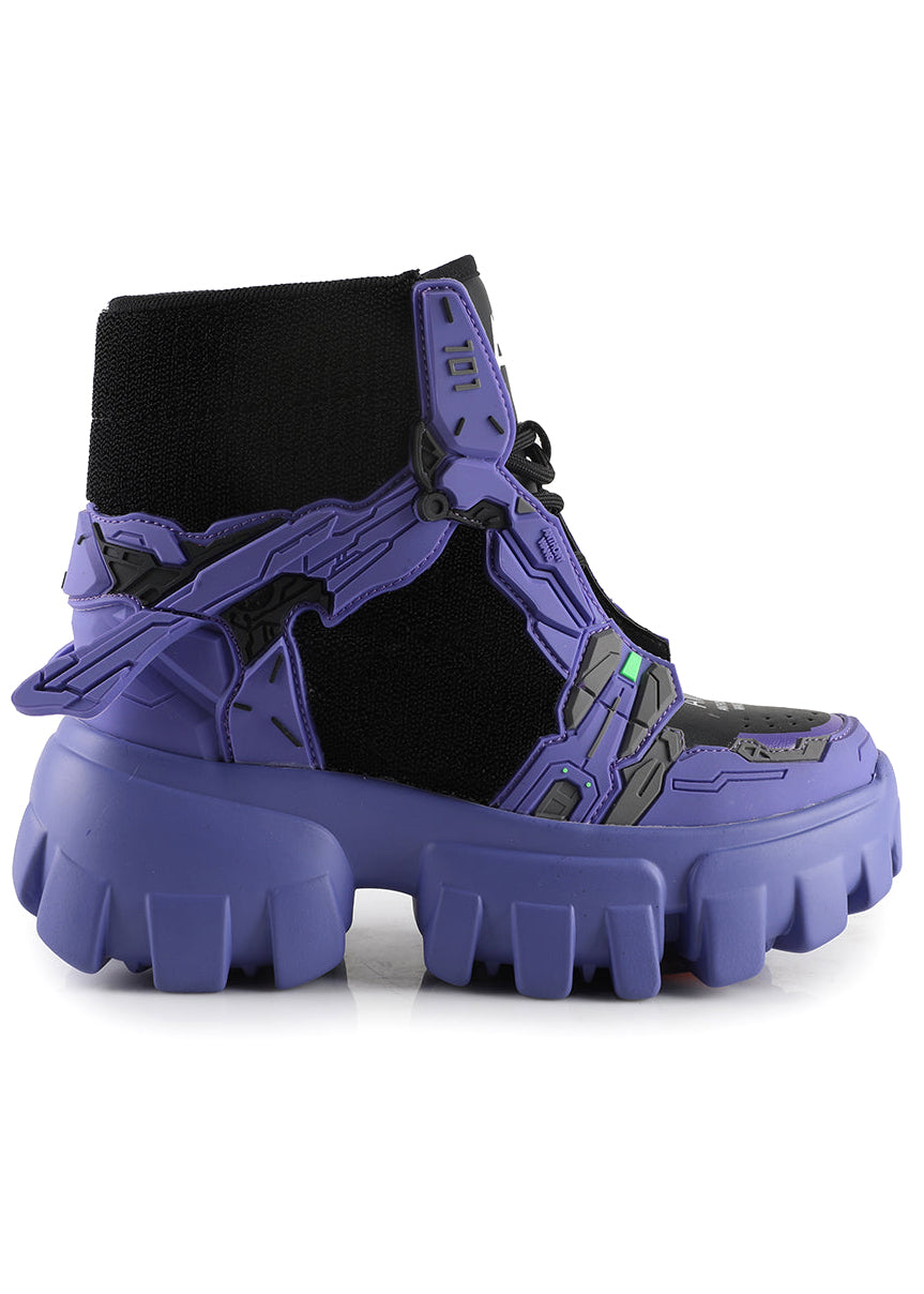  SOURSOP 04 S4 Goblin Purple Platform Sneakers