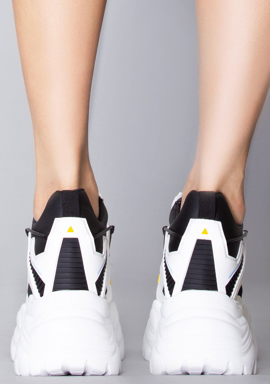  WATERMELON 04 Neo Genesis White Platform Sneakers
