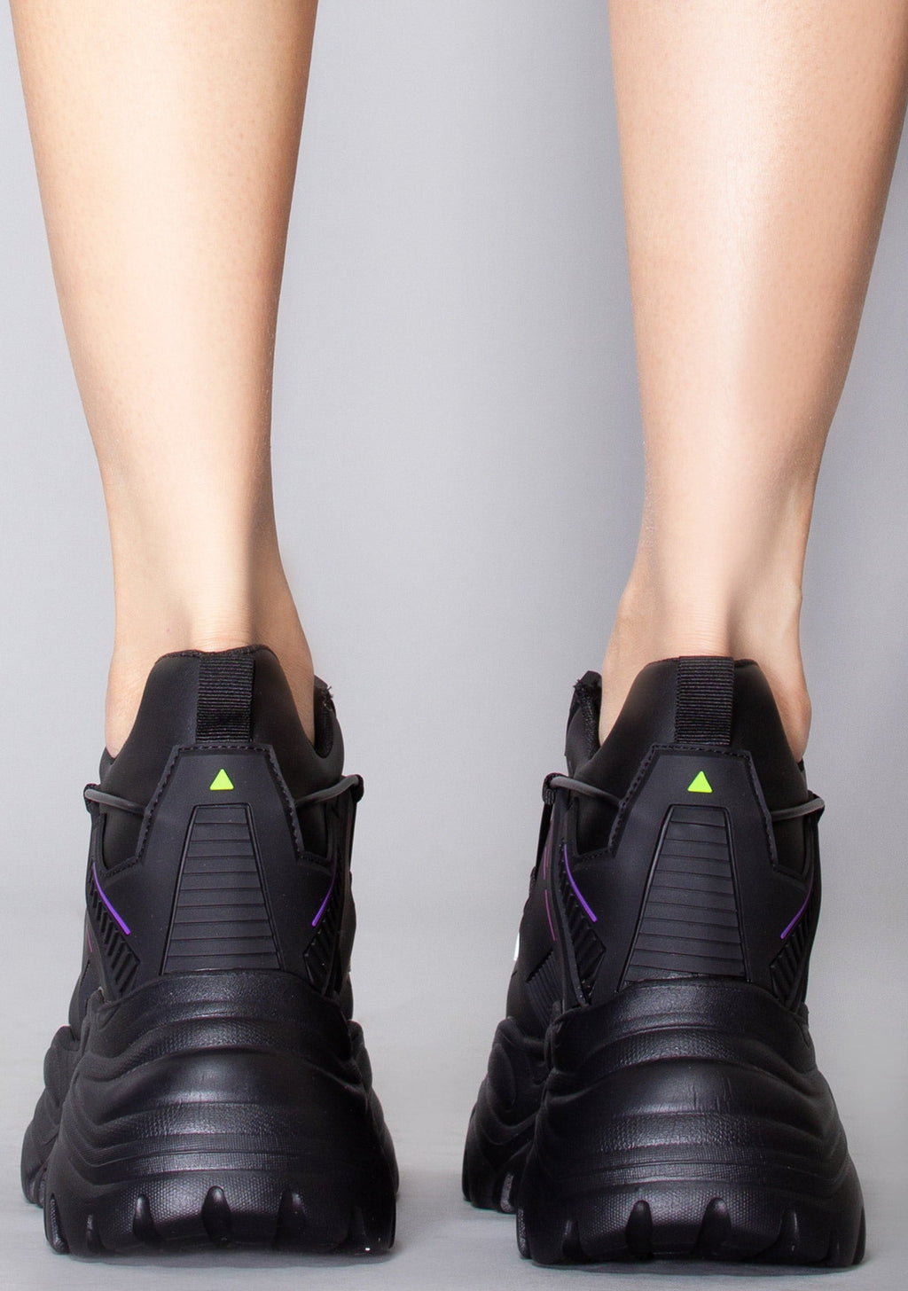  WATERMELON 04 X Machina Black Platform Sneakers