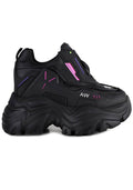 WATERMELON 04 X Machina Black Platform Sneakers
