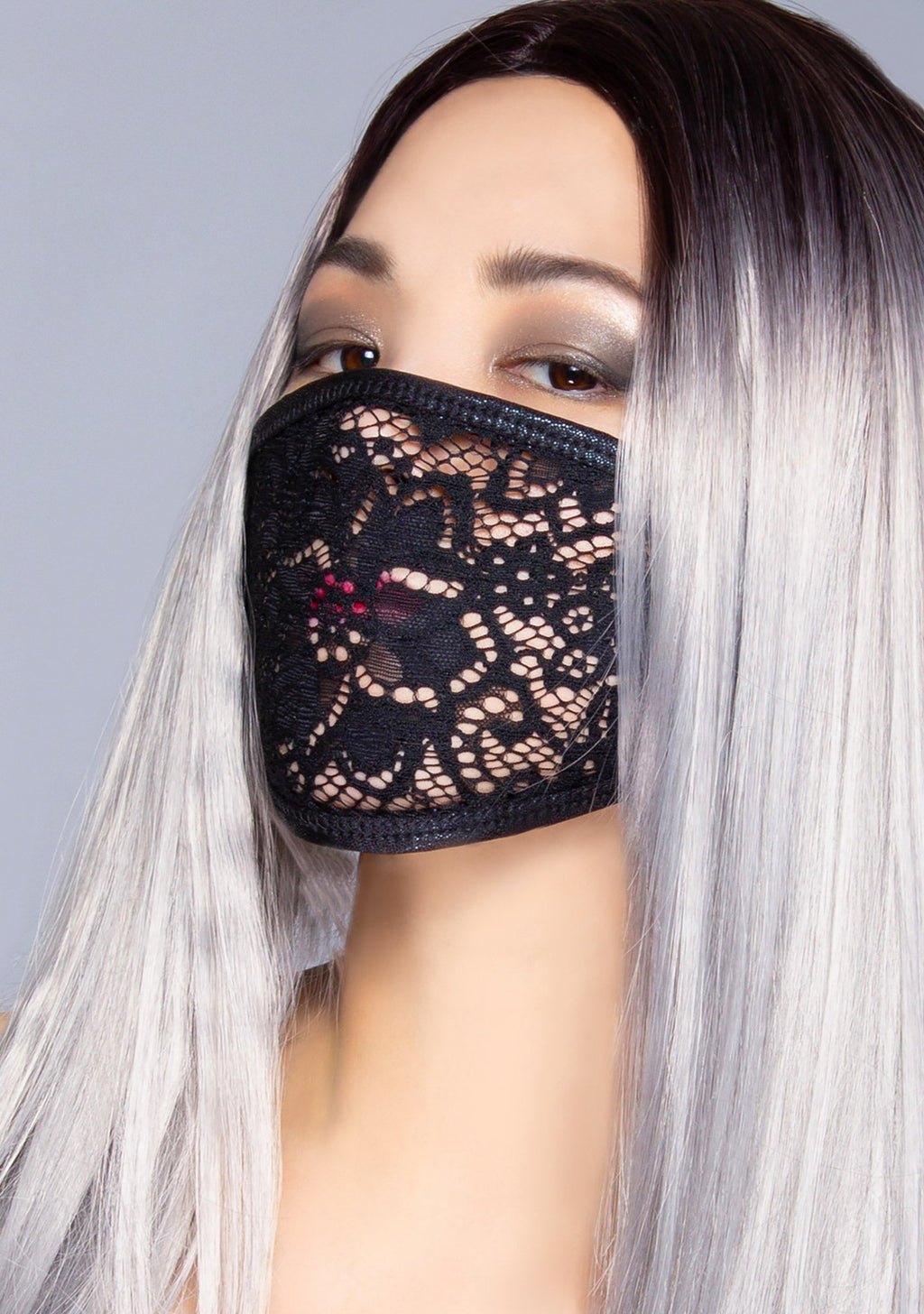  Black She-Lace Dust Mask