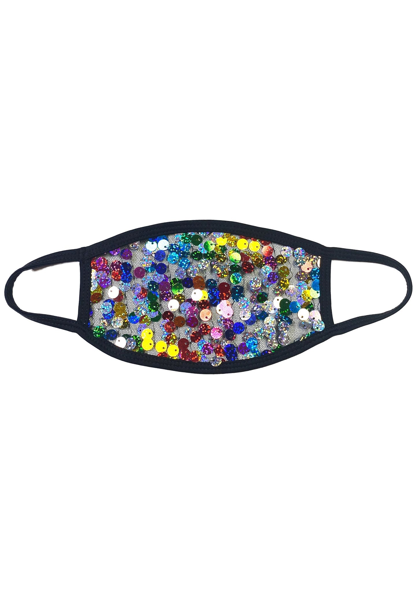  Mardi Gras Sequin Dust Mask