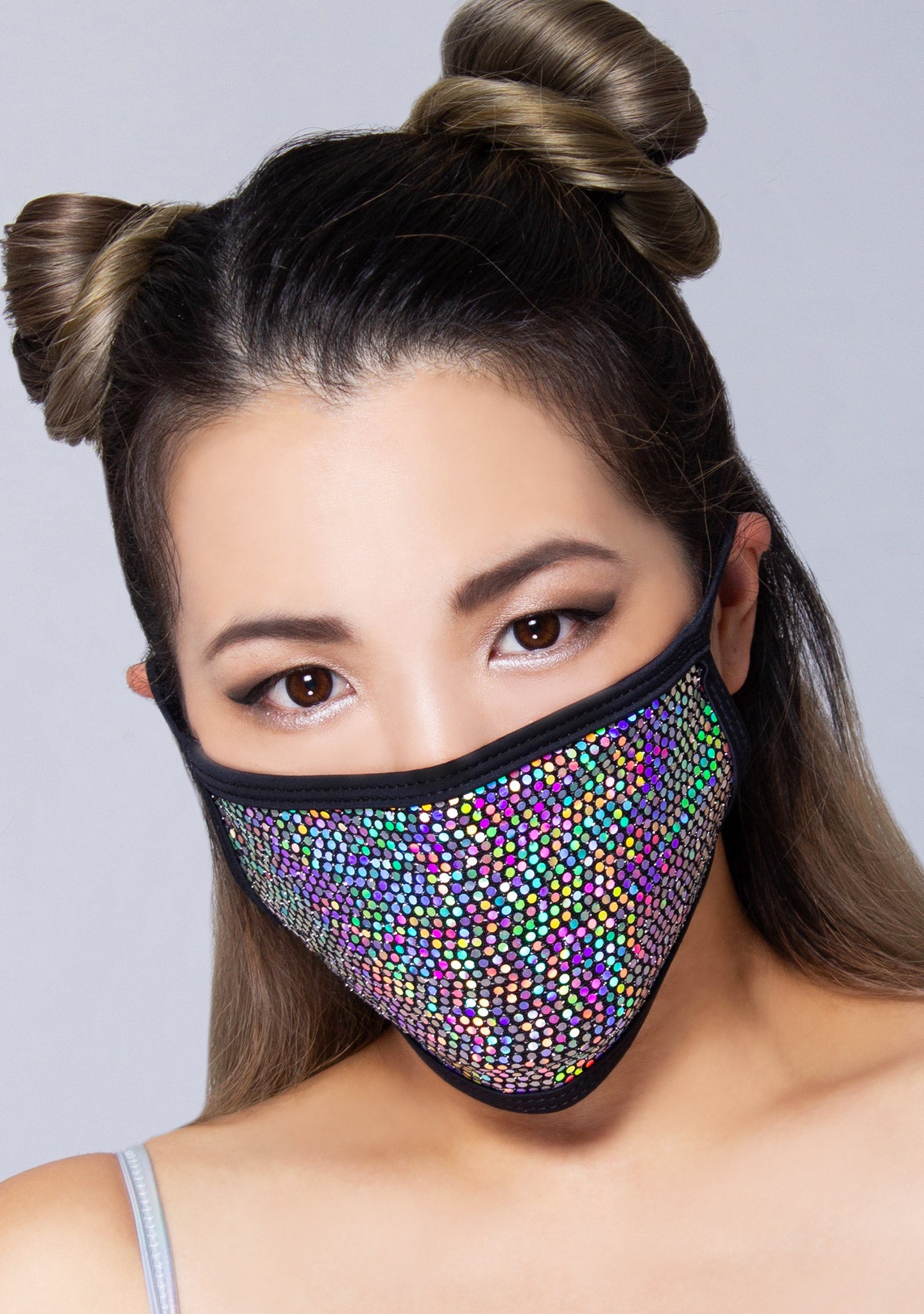  Technicolor Dots Dust Mask