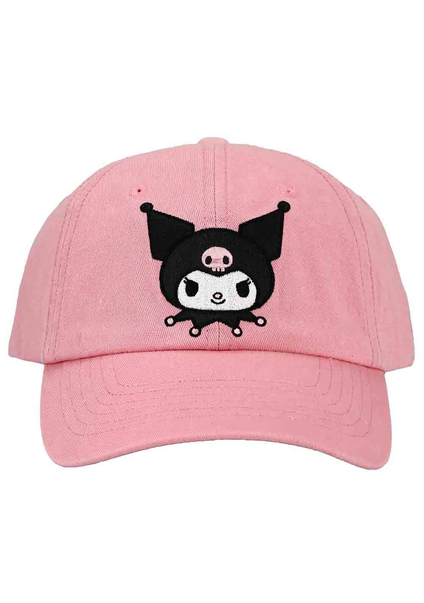 Bioworld Sanrio Kuromi Embroidered Raglan Hat