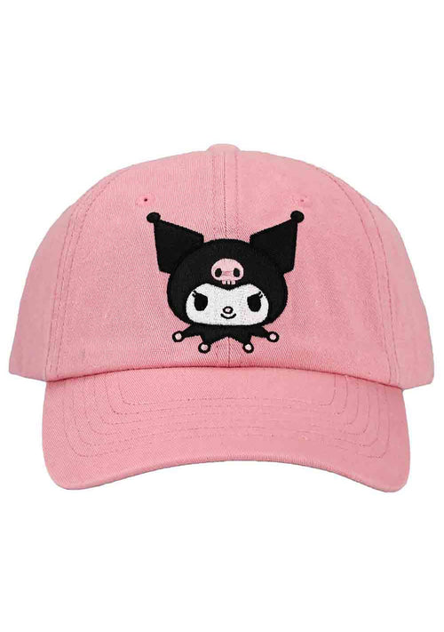 Bioworld Sanrio Kuromi Embroidered Raglan Hat