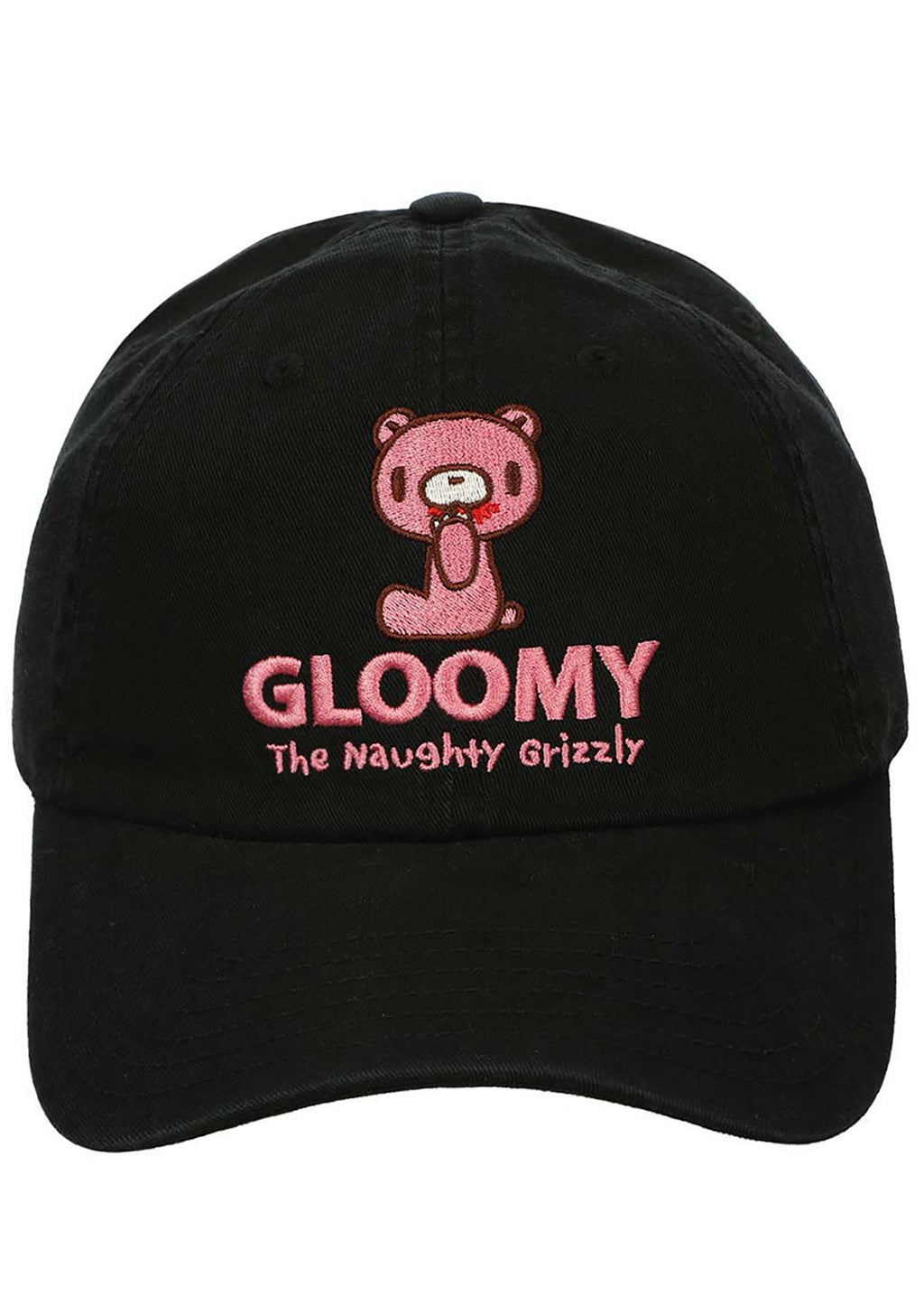 Bioworld Gloomy Bear Embroidered Raglan Hat