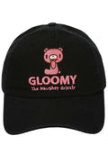 Bioworld Gloomy Bear Embroidered Raglan Hat