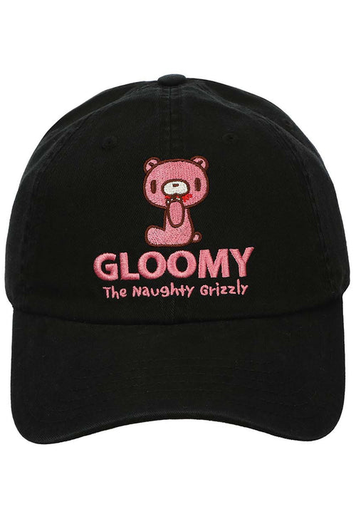 Bioworld Gloomy Bear Embroidered Raglan Hat