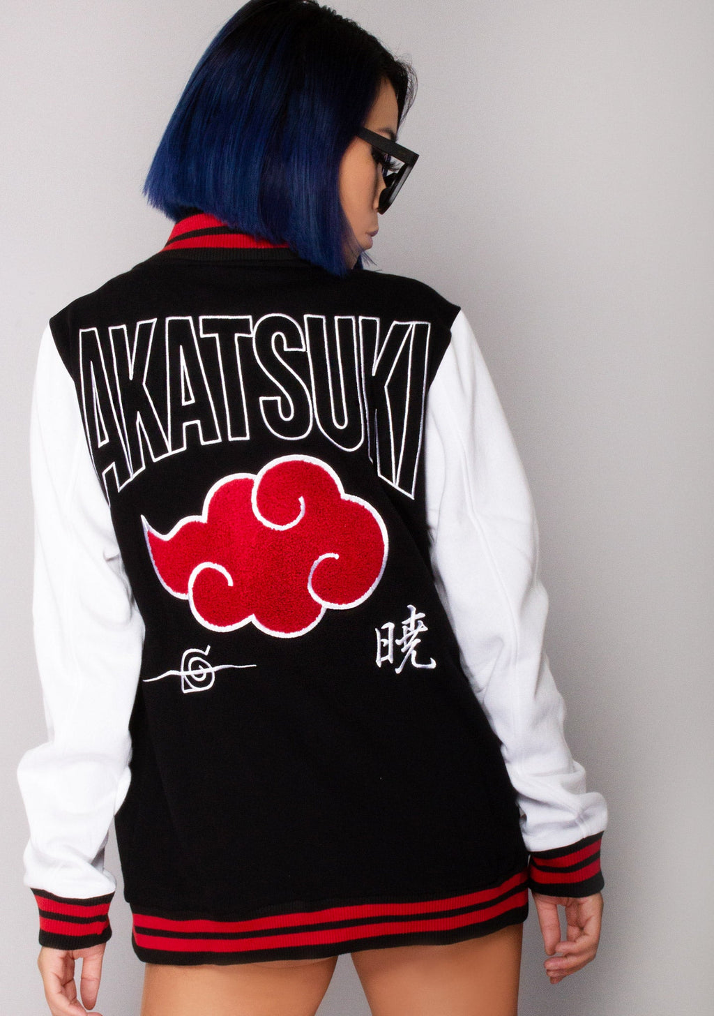 Bioworld Naruto Akatsuki Letterman Jacket