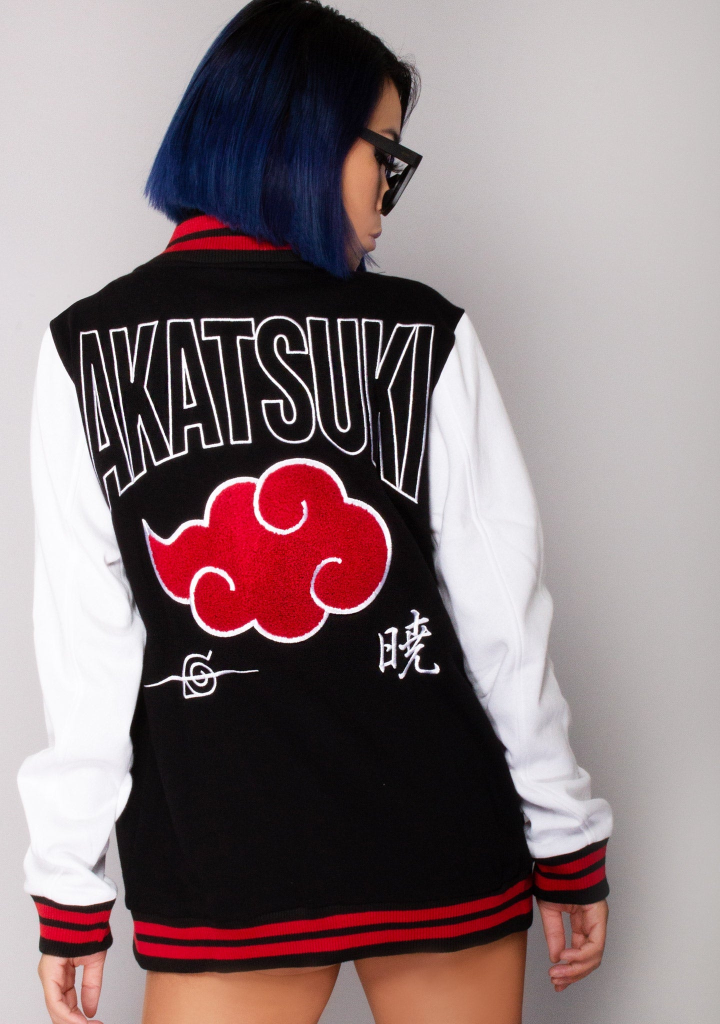 Bioworld Naruto Akatsuki Letterman Jacket