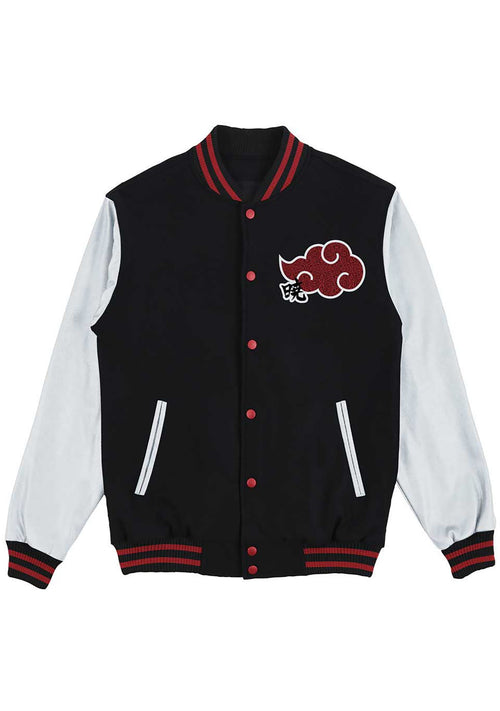 Bioworld Naruto Akatsuki Letterman Jacket