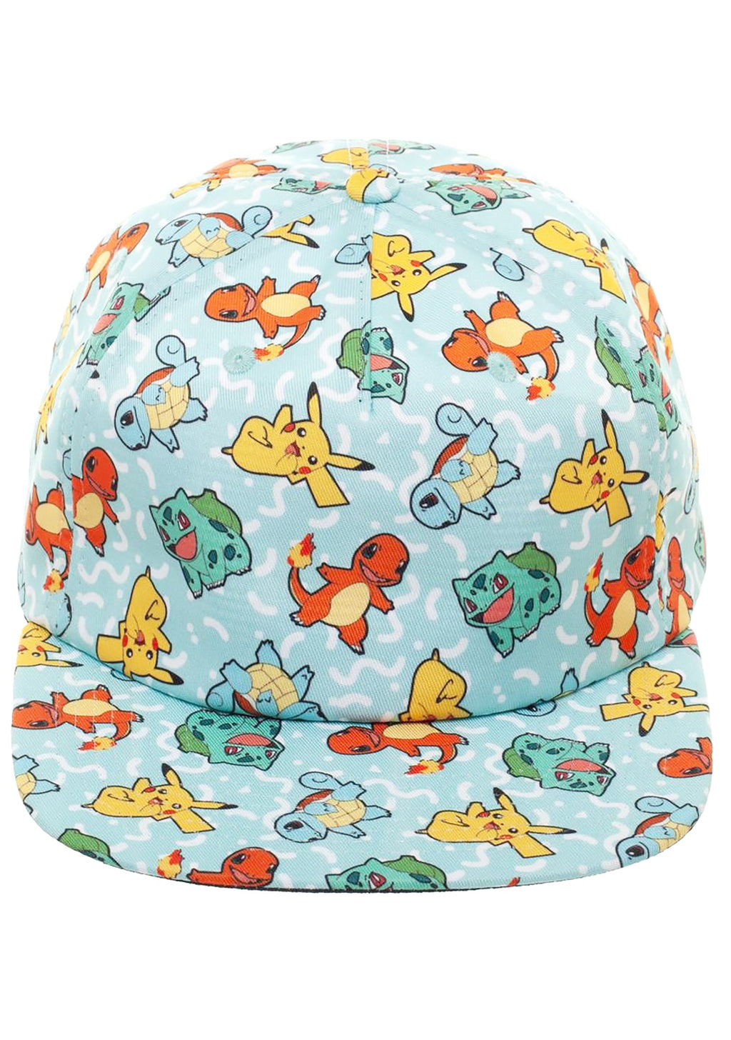 Bioworld Pokemon Starters AOP Snapback Hat