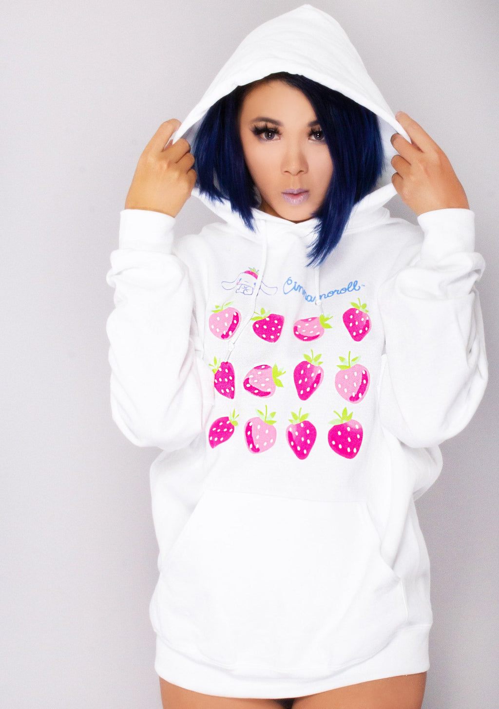 Bioworld Sanrio Cinnamoroll Strawberries Hoodie