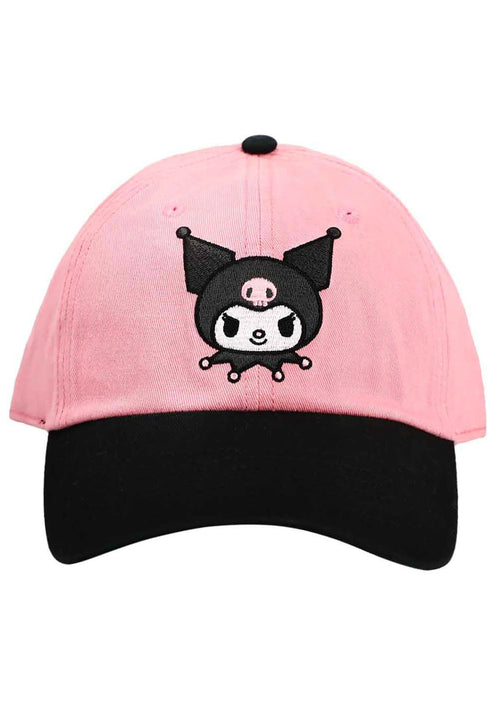 Bioworld Sanrio Kuromi Two Tone Raglan Hat