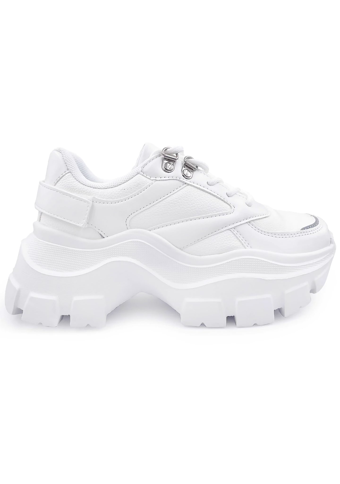  DAMIAN 03 Elevation White Platform Sneakers