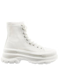  BELLE The White Room White Platform Sneakers