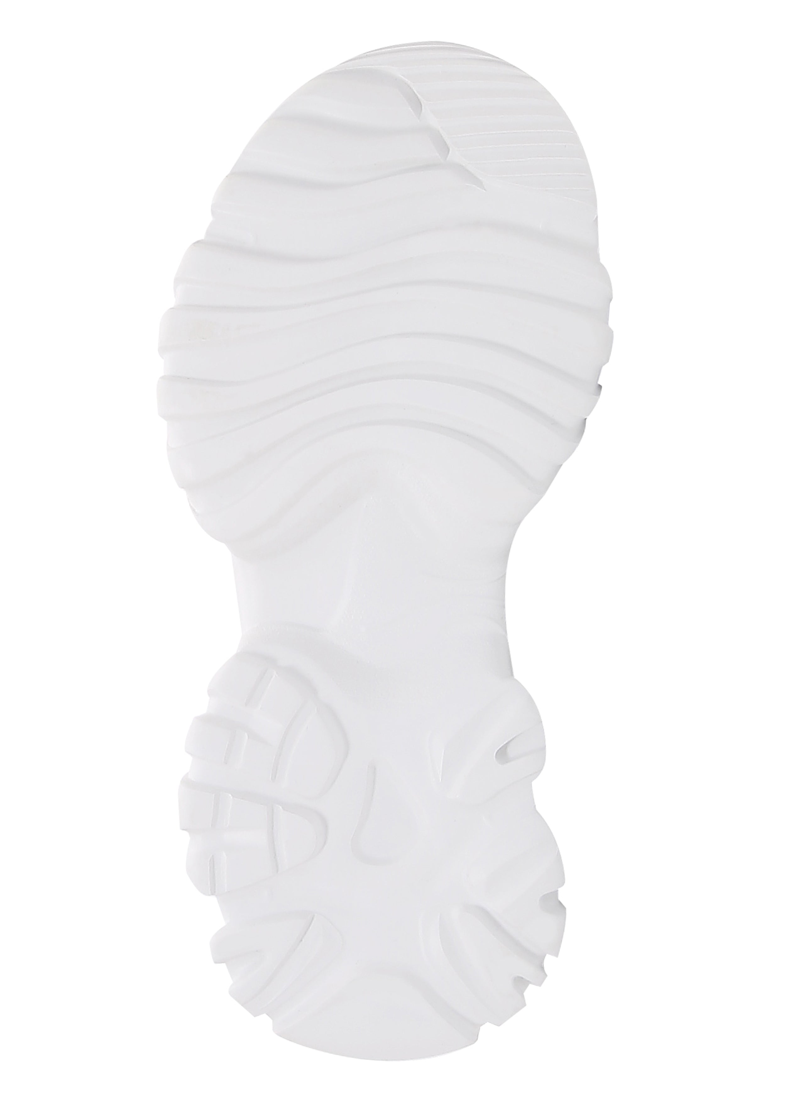 HANNA Cyber Pulse White Platform Sneakers