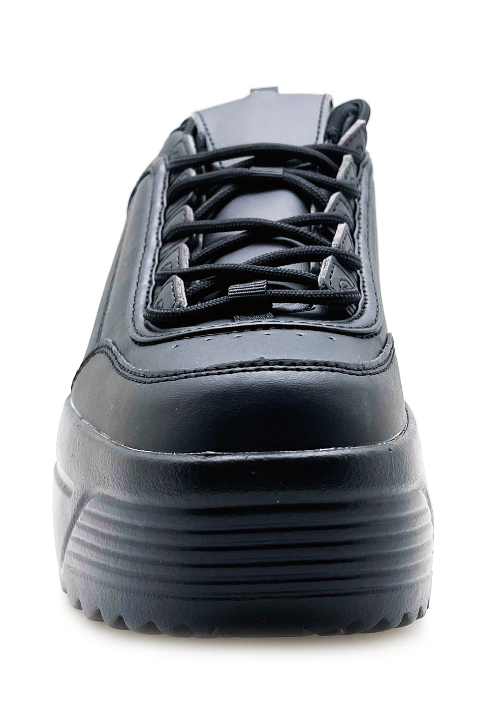  LILY 5005 Next Level Black Platform Sneakers