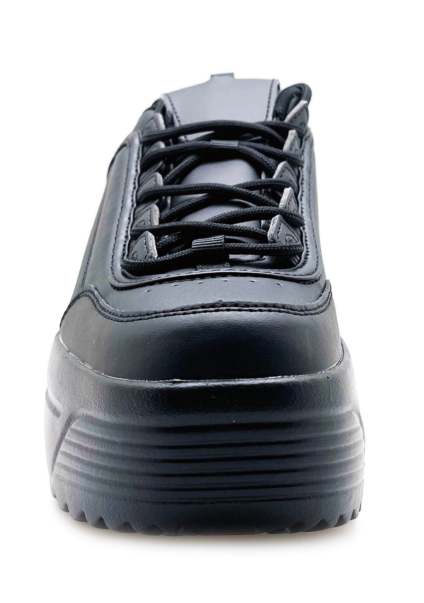  LILY 5005 Next Level Black Platform Sneakers