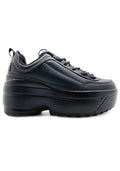  LILY 5005 Next Level Black Platform Sneakers
