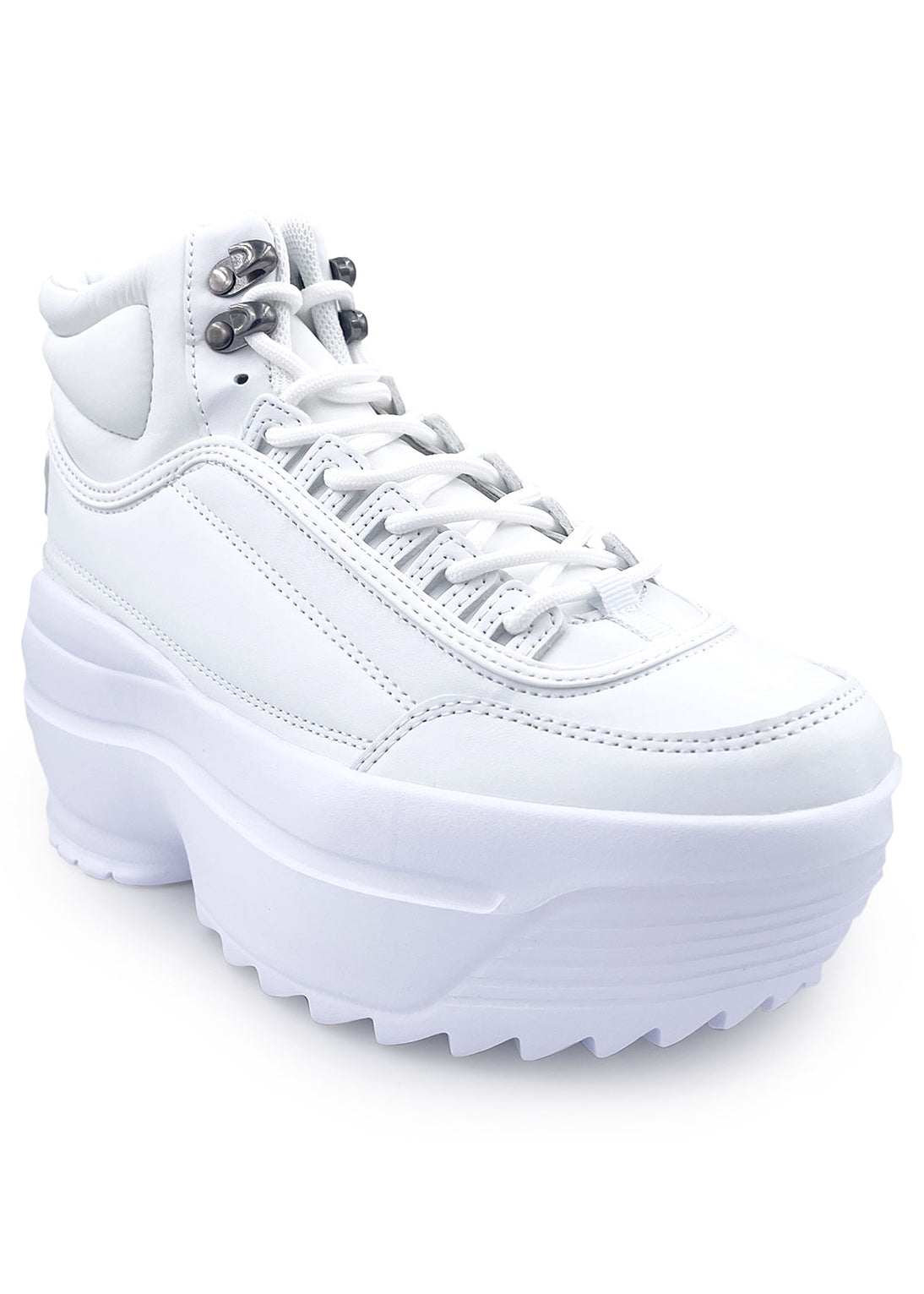  MACY 01 Cloudwalkers White Platform Sneakers