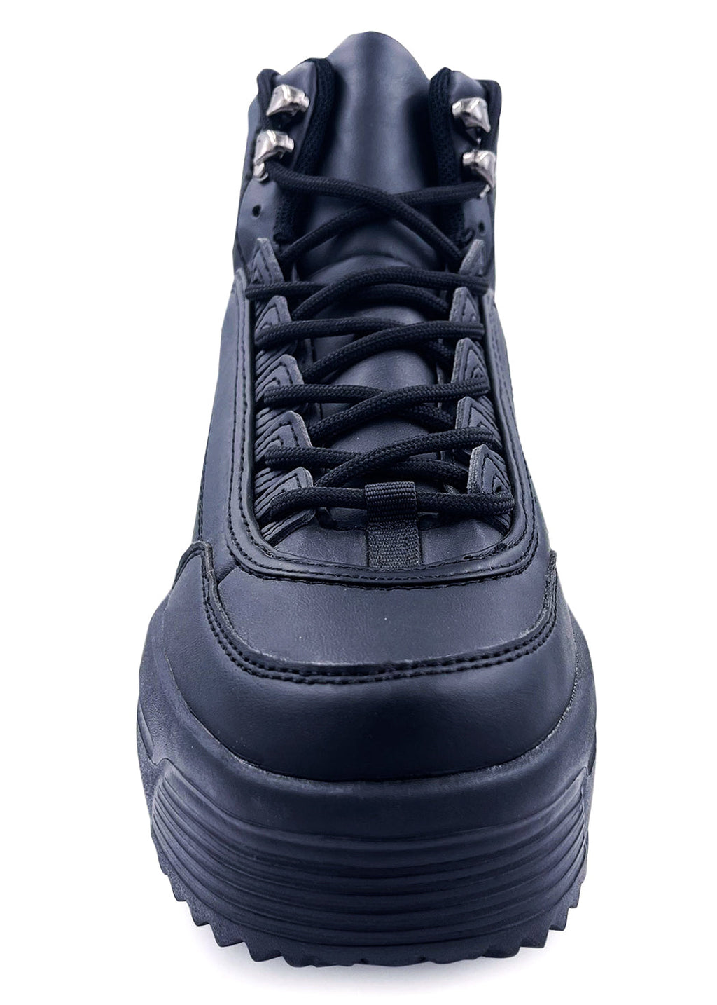  MACY 01 Shadow Mode Black Platform Sneakers