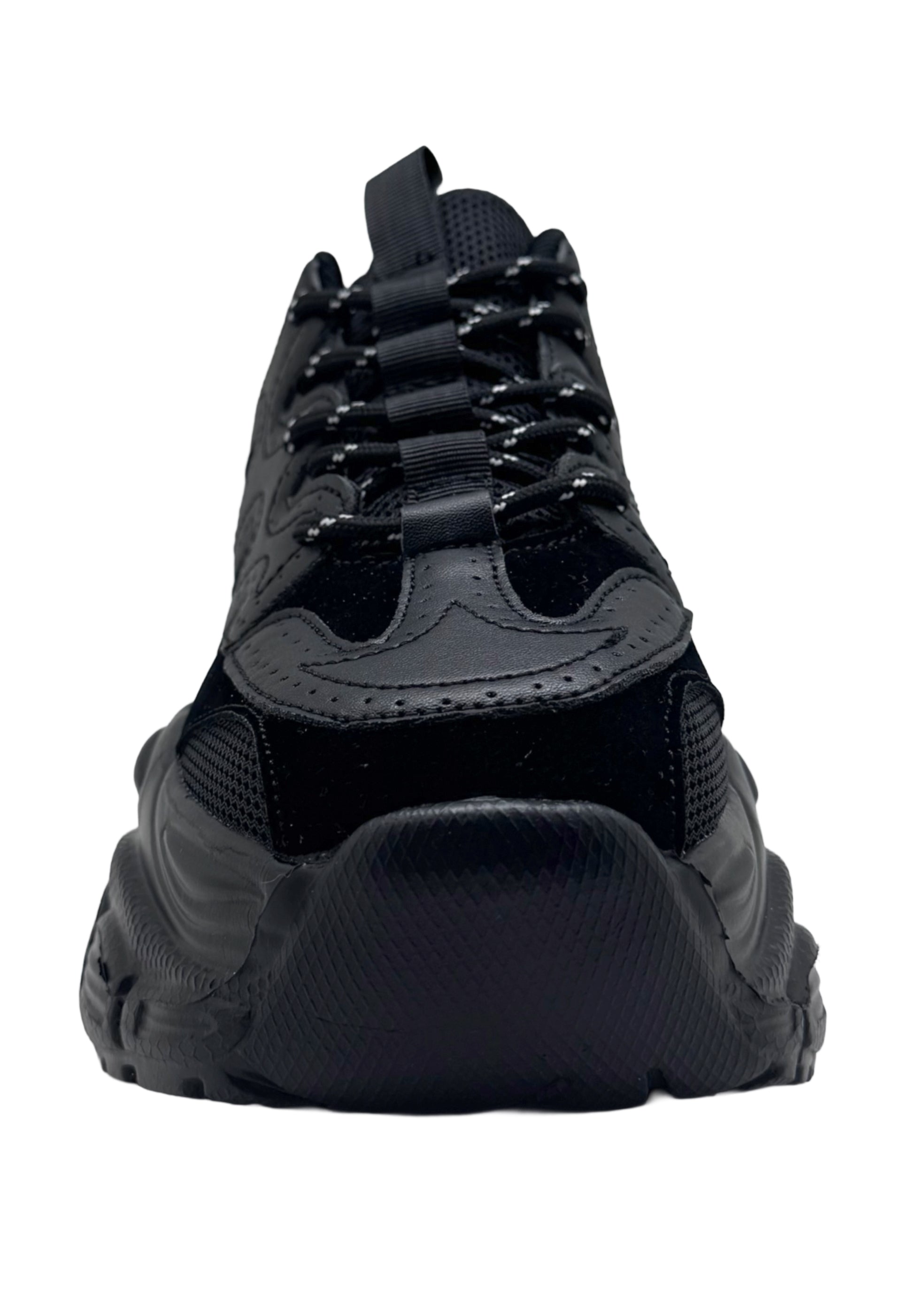  SUNNY Blackout Pulse Black Platform Sneakers