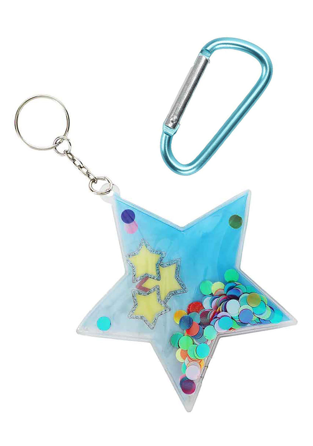 Bioworld Falling Star Nylon Cosmetic Bag With Keychain