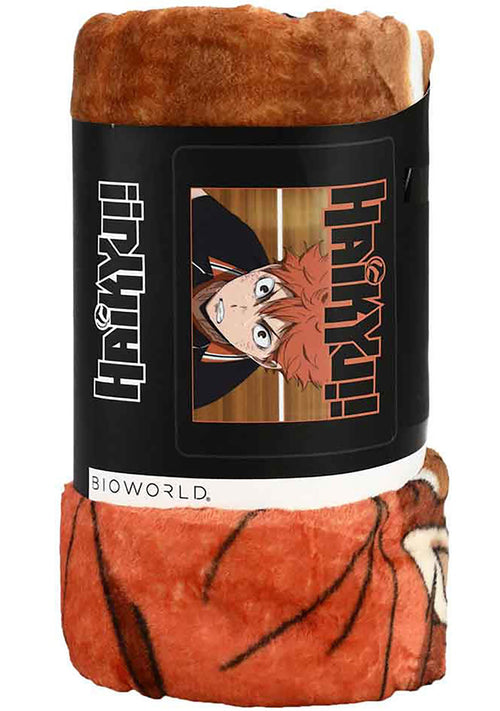 Bioworld Haikyu!! Hinata Fleece Throw Blanket