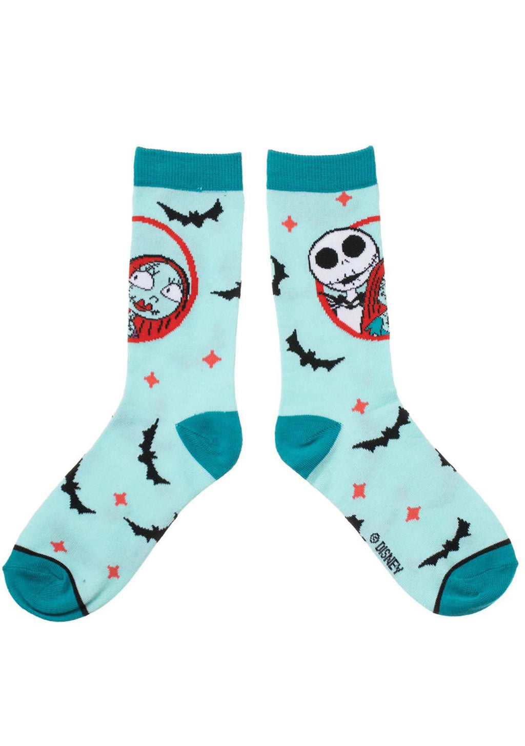 Bioworld Disney Nightmare Before Christmas Coffin 3PK Sock Gift Box Set