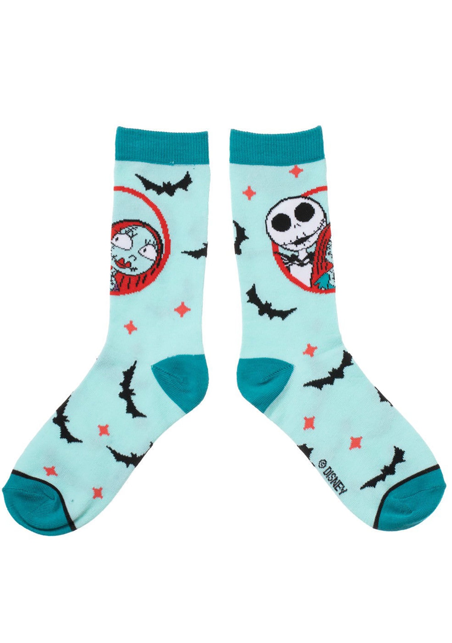 Bioworld Disney Nightmare Before Christmas Coffin 3PK Sock Gift Box Set