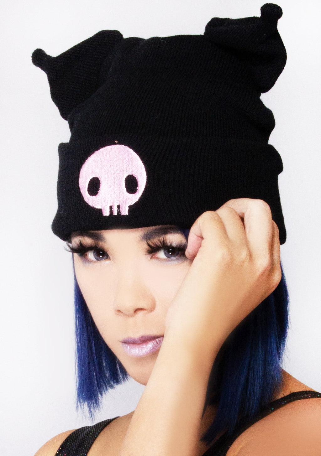 Bioworld Sanrio Kuromi 3D Plush Beanie