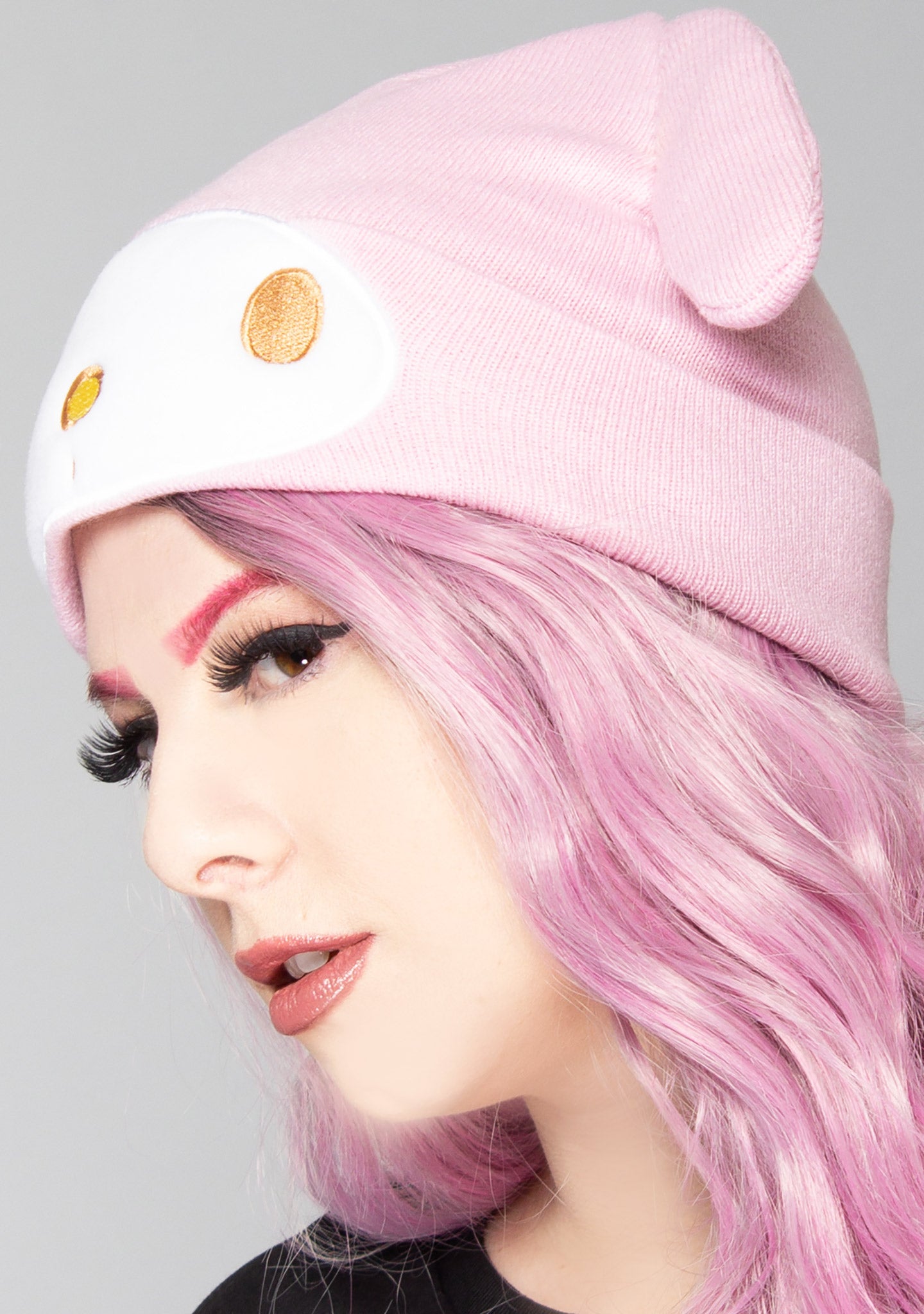 Bioworld Sanrio My Melody 3D Plush Cosplay Beanie