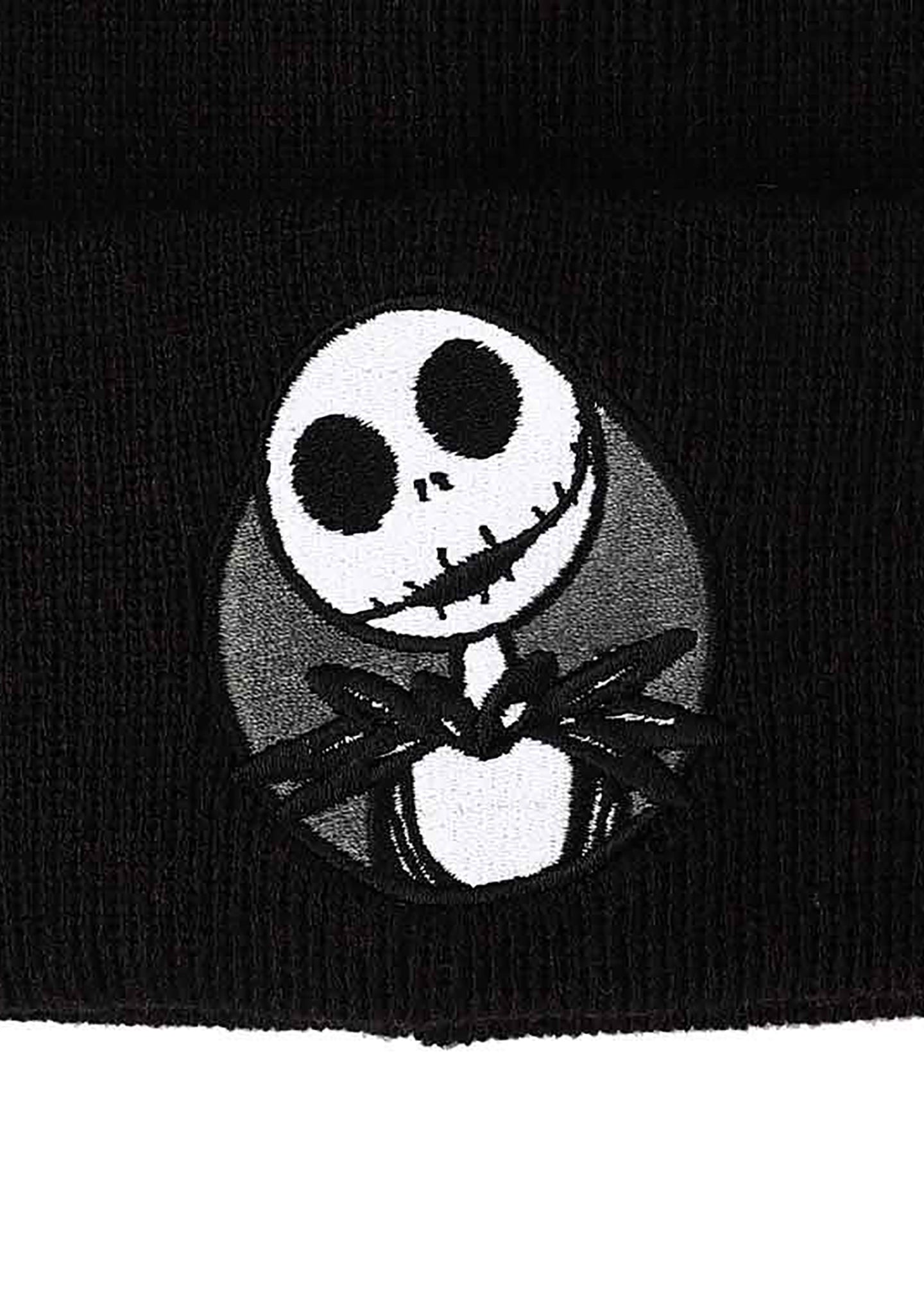 Bioworld Nightmare Before Christmas Jack Embroidered Beanie