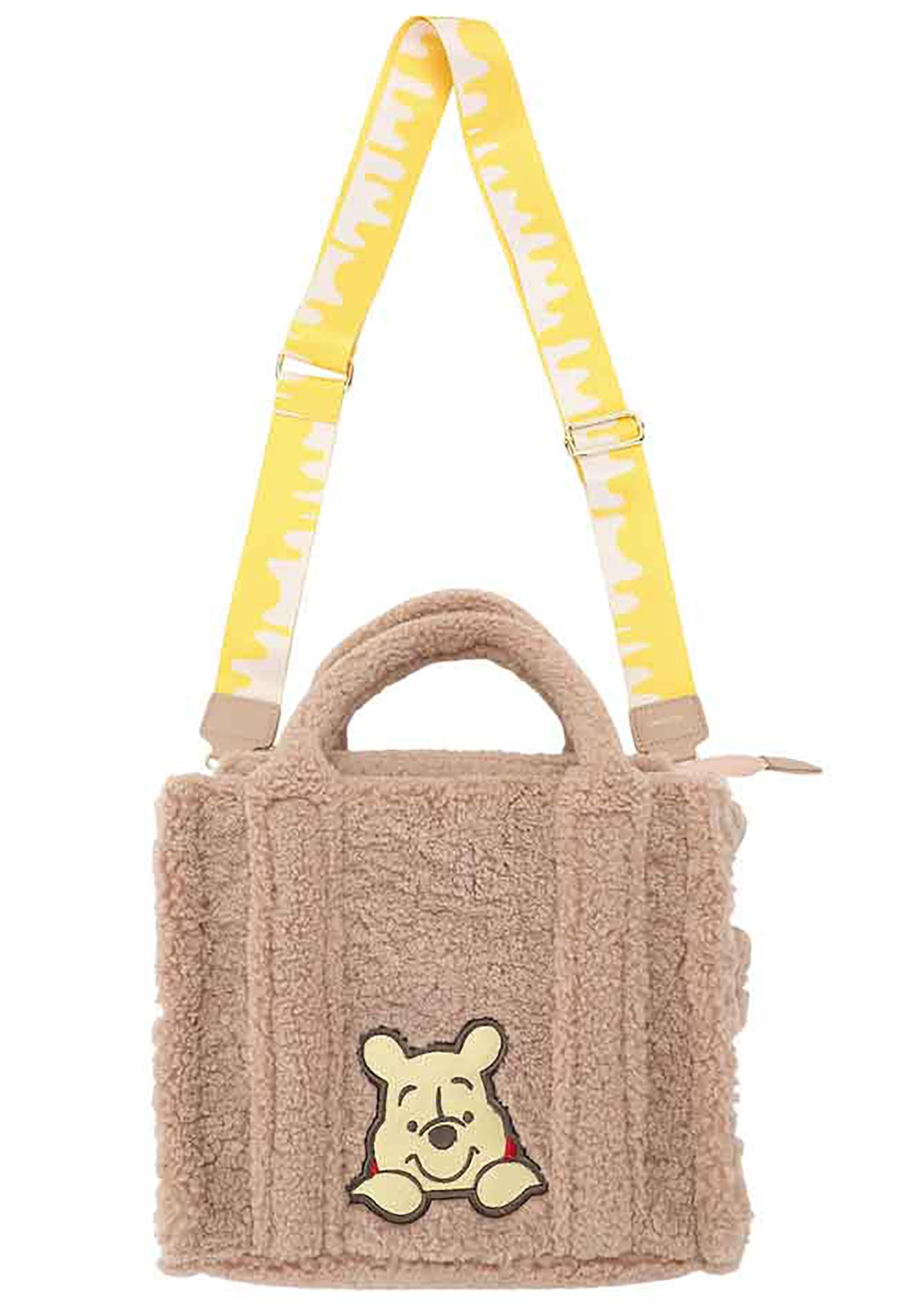 Bioworld Disney Winnie The Pooh Sherpa Mini Tote Bag