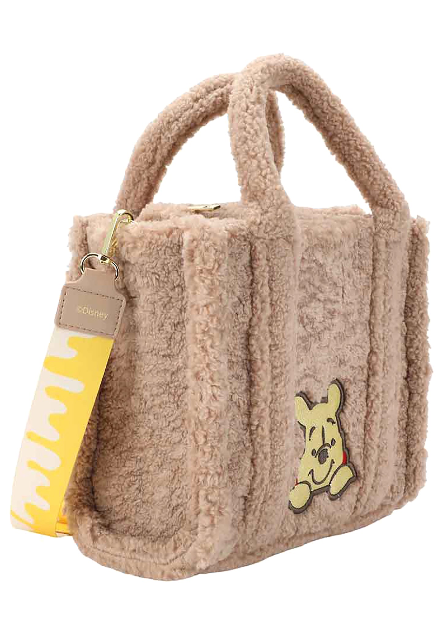 Bioworld Disney Winnie The Pooh Sherpa Mini Tote Bag