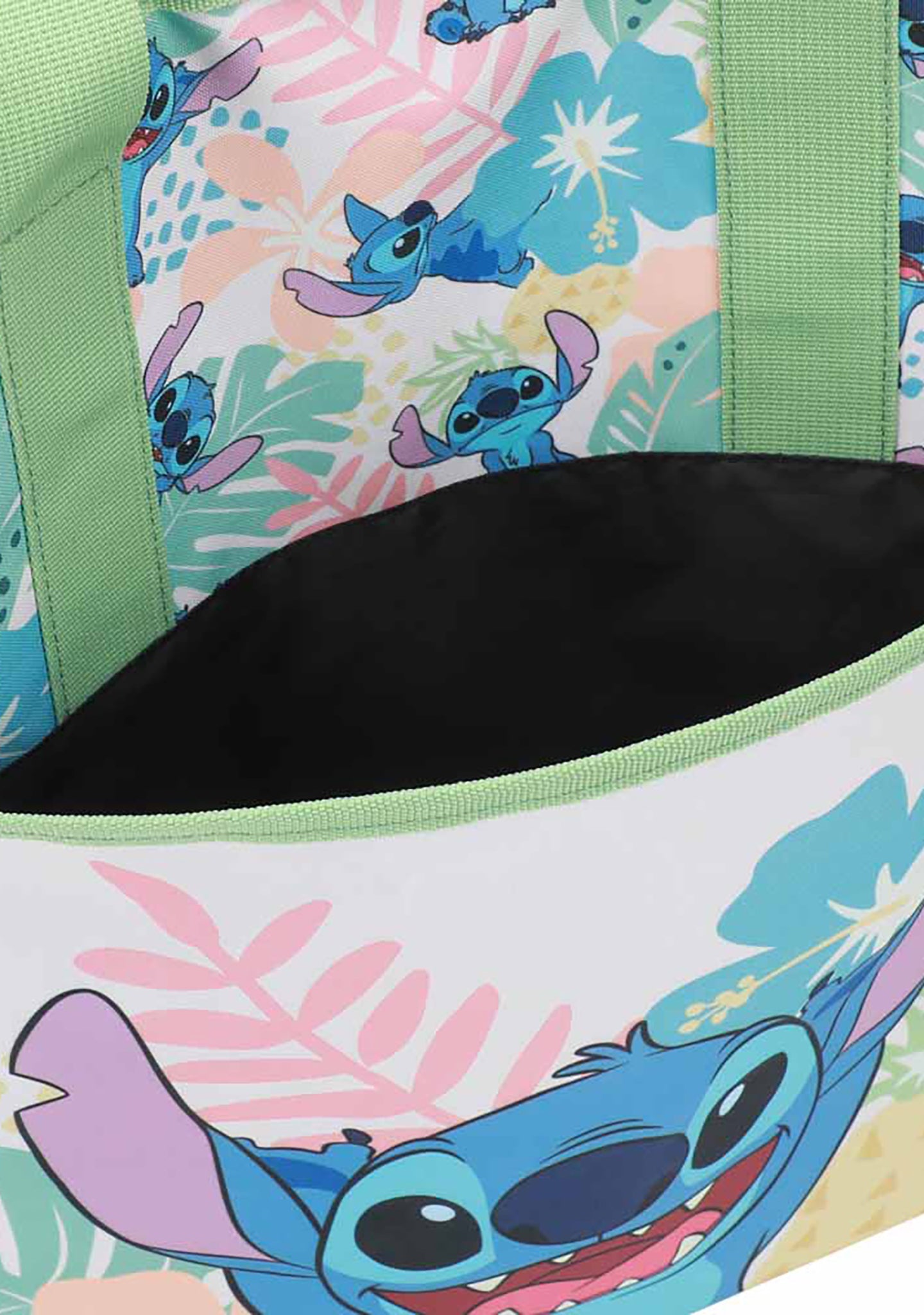 Bioworld Disney Stitch Tropical Insulated Convertible Backpack Tote