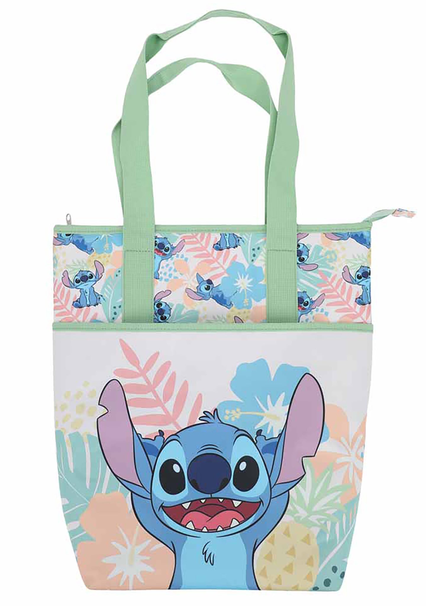 Bioworld Disney Stitch Tropical Insulated Convertible Backpack Tote