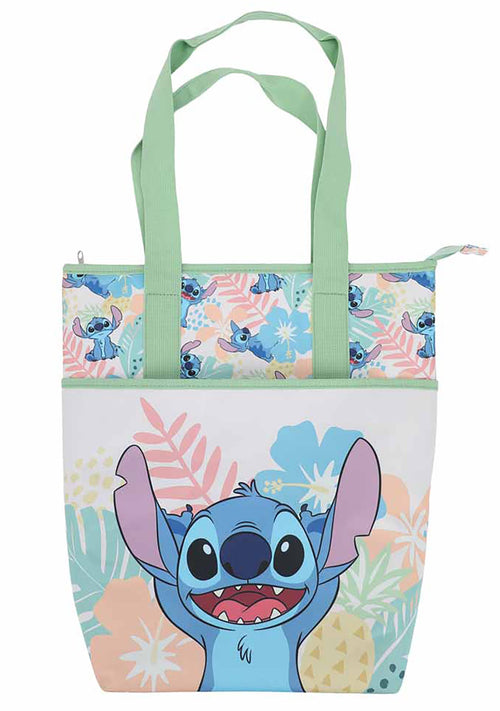 Bioworld Disney Stitch Tropical Insulated Convertible Backpack Tote