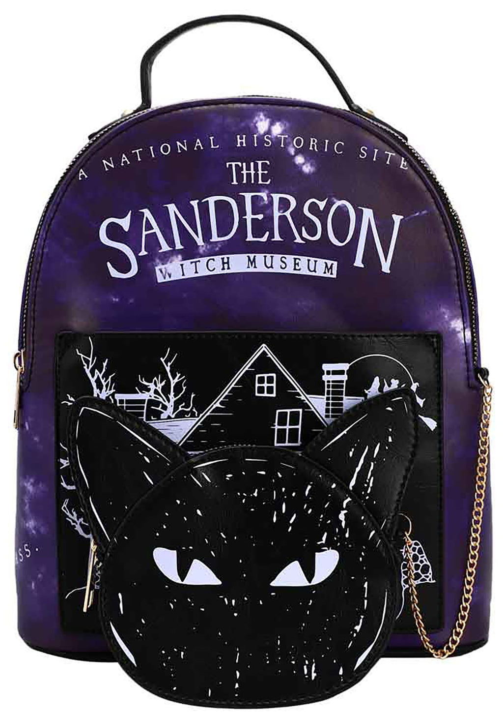 Bioworld Disney Hocus Pocus Sanderson Museum Mini Backpack