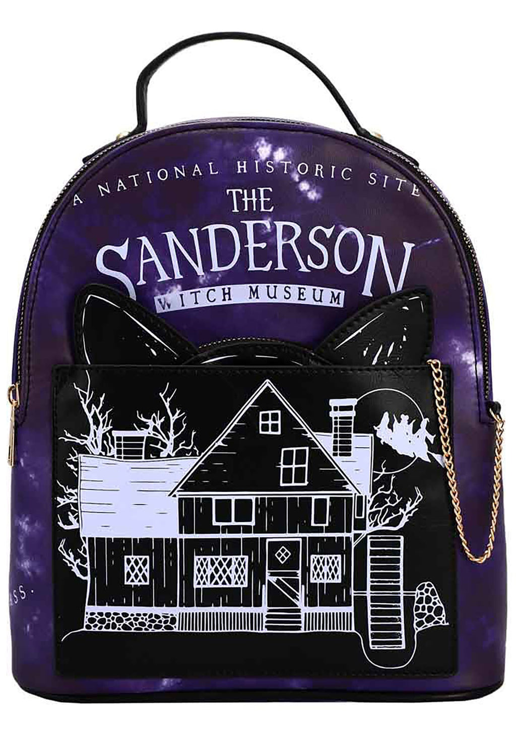 Bioworld Disney Hocus Pocus Sanderson Museum Mini Backpack