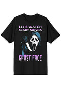 Bioworld Ghostface Let's Watch Scary Movies Unisex Tee