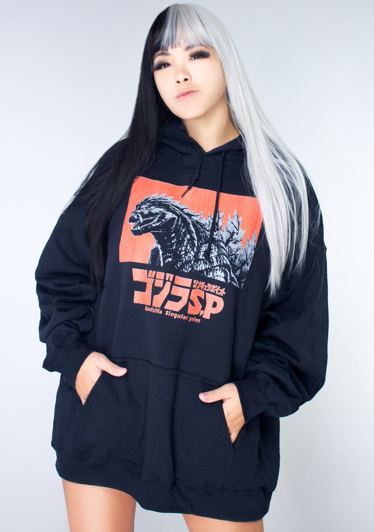 Bioworld Godzilla Singular Point Monster Unisex Hoodie
