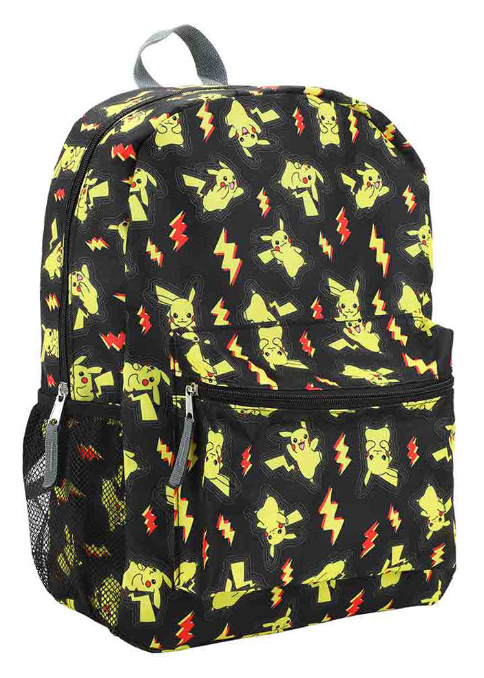 Bioworld Pokemon Pikachu Electric AOP Backpack