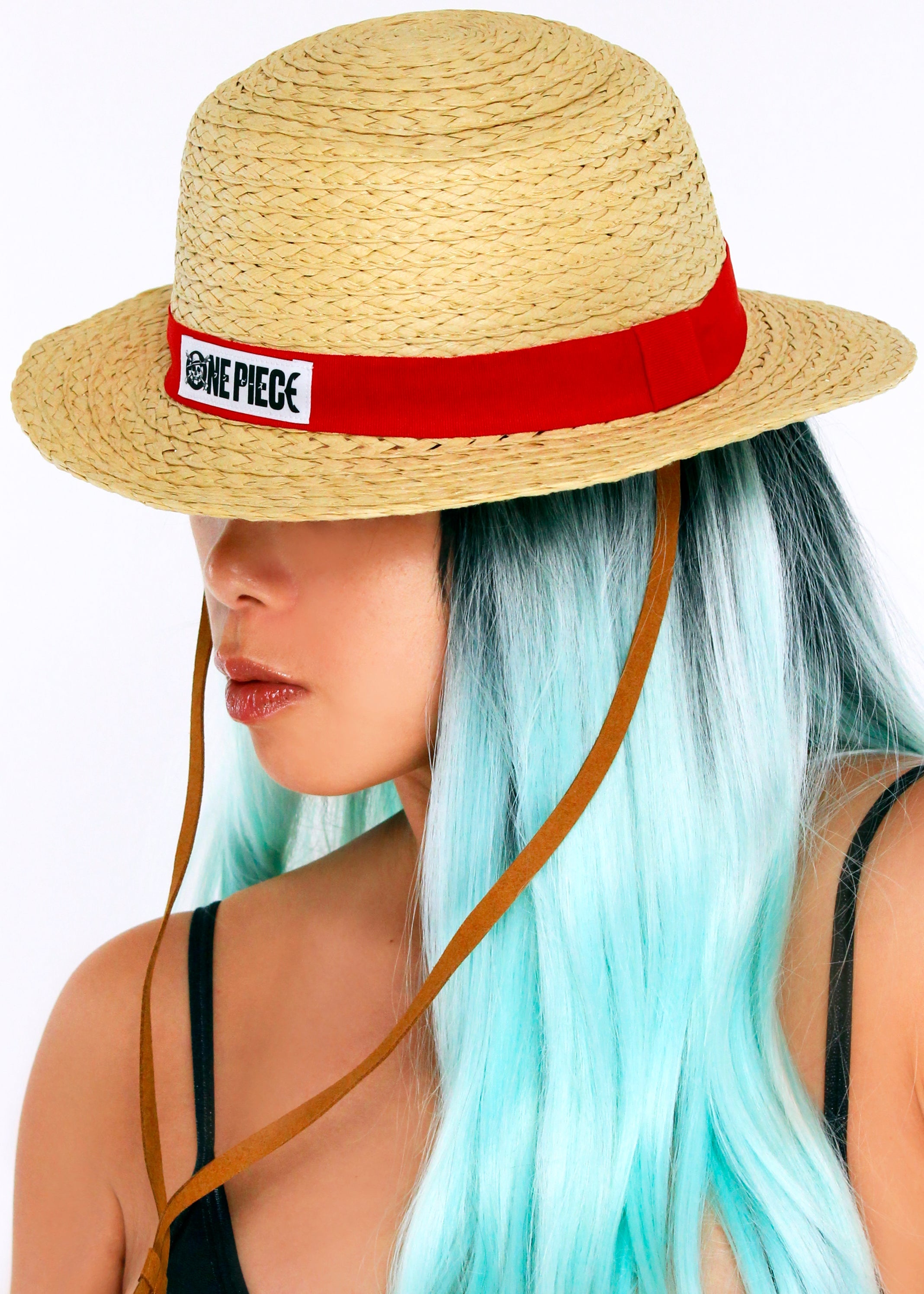Bioworld One Piece Luffy Cosplay Straw Bucket Hat