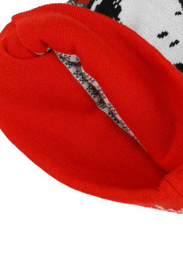 Bioworld Peanuts Snoopy Christmas Jacquard Santa Hat