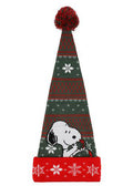 Bioworld Peanuts Snoopy Christmas Jacquard Santa Hat